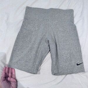 Nike Heather Gray Athletic Shorts
